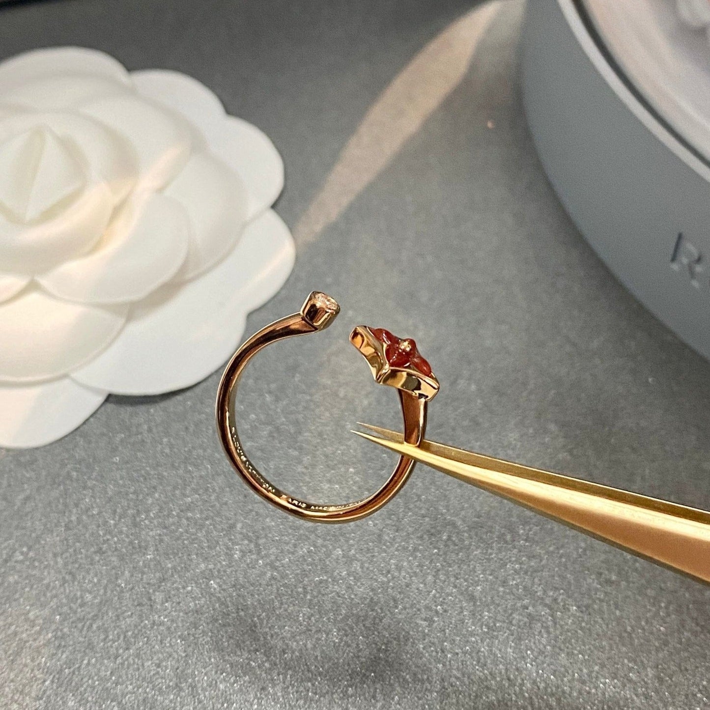 ¡®Glow Jewelry¡¯STAR 1 DIAMOND OPEN RING