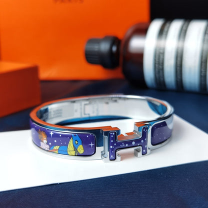 [Glow Jewelry]H STAR AND MOON BRACELET 12MM