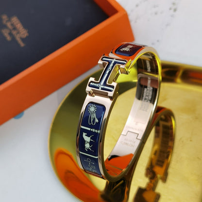 [Glow Jewelry]H COUVERTURES DARK BLUE BRACELET