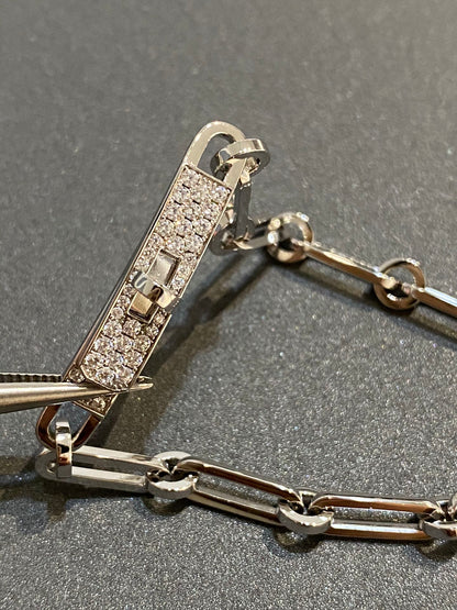 [Glow Jewelry]CHAINE BRACELET SMALL MODEL DIAMOND