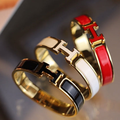 [Glow Jewelry]H BRACELET 12MM GOLD