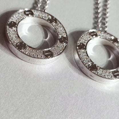 ¡®Glow Jewelry¡¯LOVE NECKLACE ADJUSTABLE SILVER