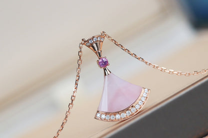 [Glow Jewelry]DREAM NECKLACE PINK MOP DIAMOND