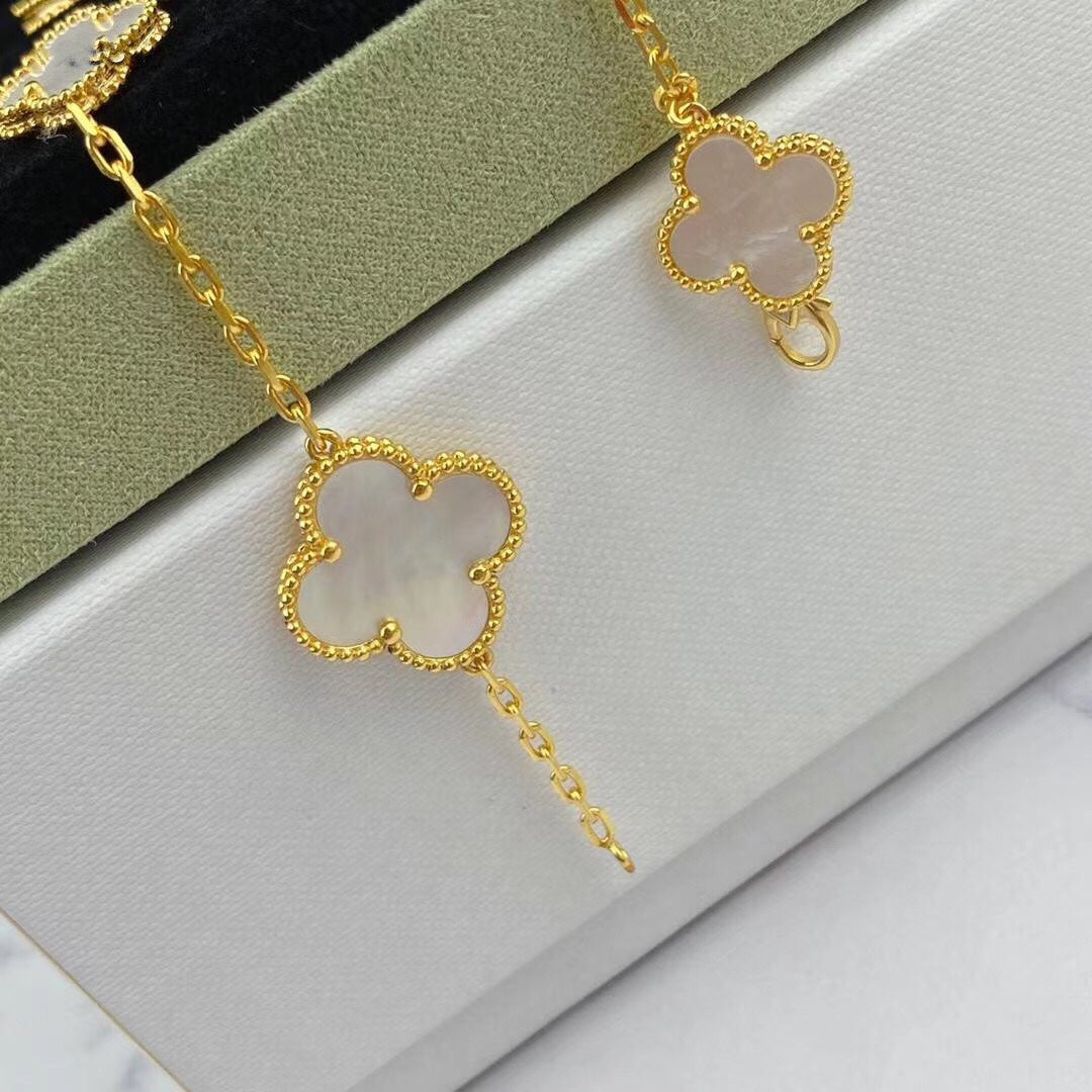 ¡®Glow Jewelry¡¯MAGIC CLOVER MOP GOLD BRACELET 5 MOTIFS