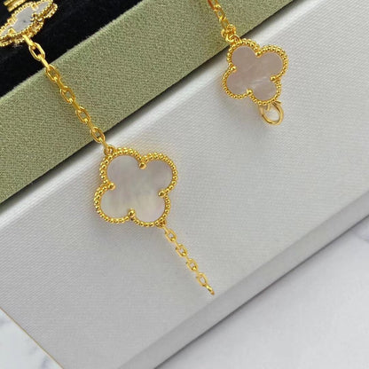 ¡®Glow Jewelry¡¯MAGIC CLOVER MOP GOLD BRACELET 5 MOTIFS