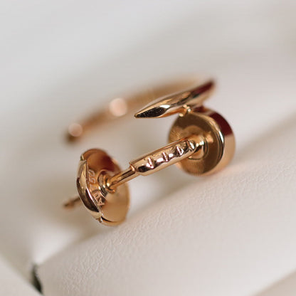 [Glow Jewelry]JUSTE EARRINGS PINK GOLD