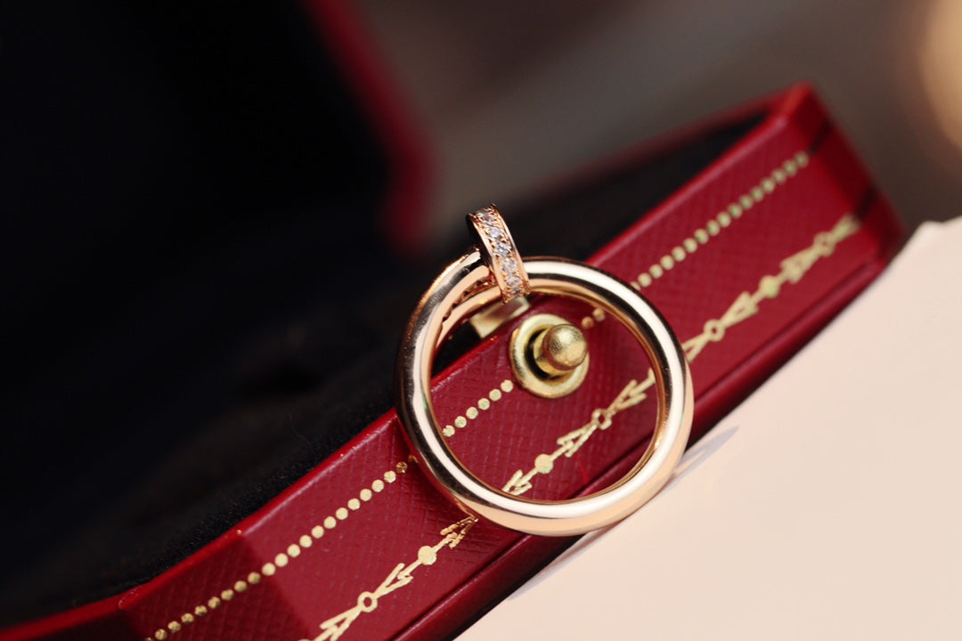 ¡®Glow Jewelry¡¯JUSTE RING 2.65MM PINK GOLD DIAMOND