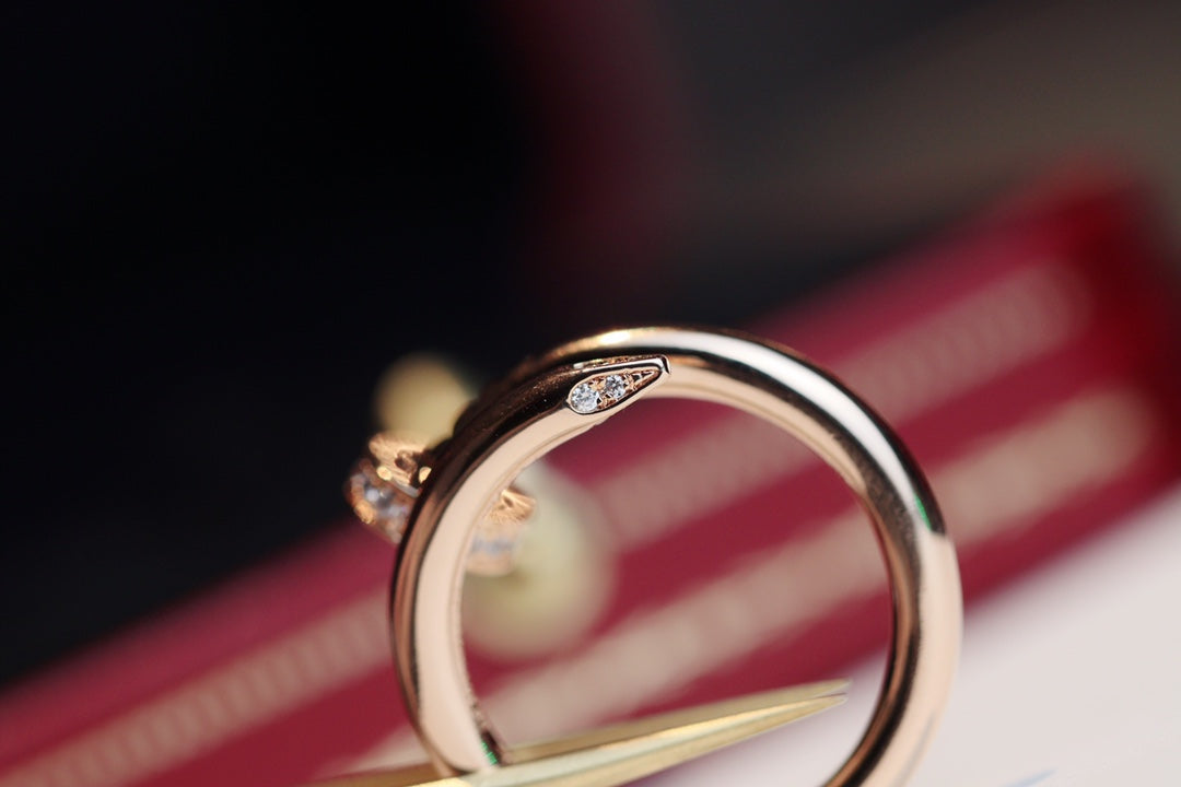 ¡®Glow Jewelry¡¯JUSTE RING 2.65MM PINK GOLD DIAMOND