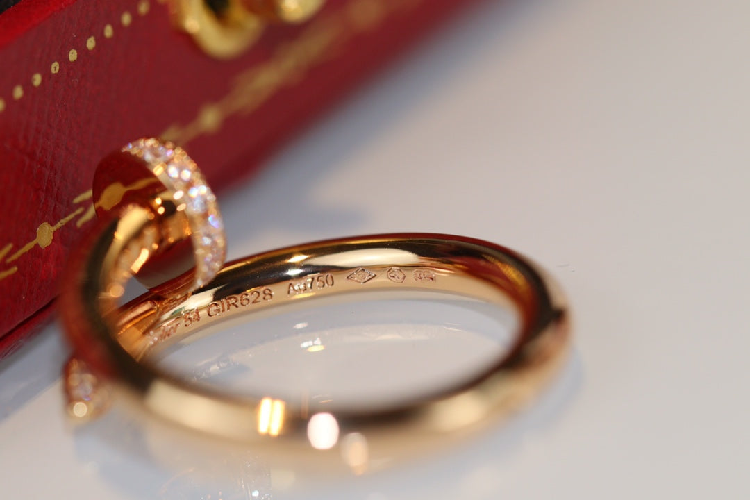 [Glow Jewelry]JUSTE RING 2.65MM GOLD DIAMOND