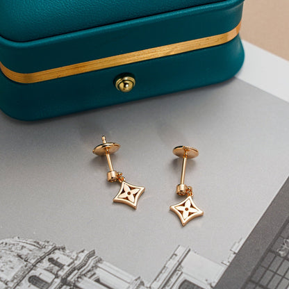 ¡®Glow Jewelry¡¯STAR EARRINGS GOLD