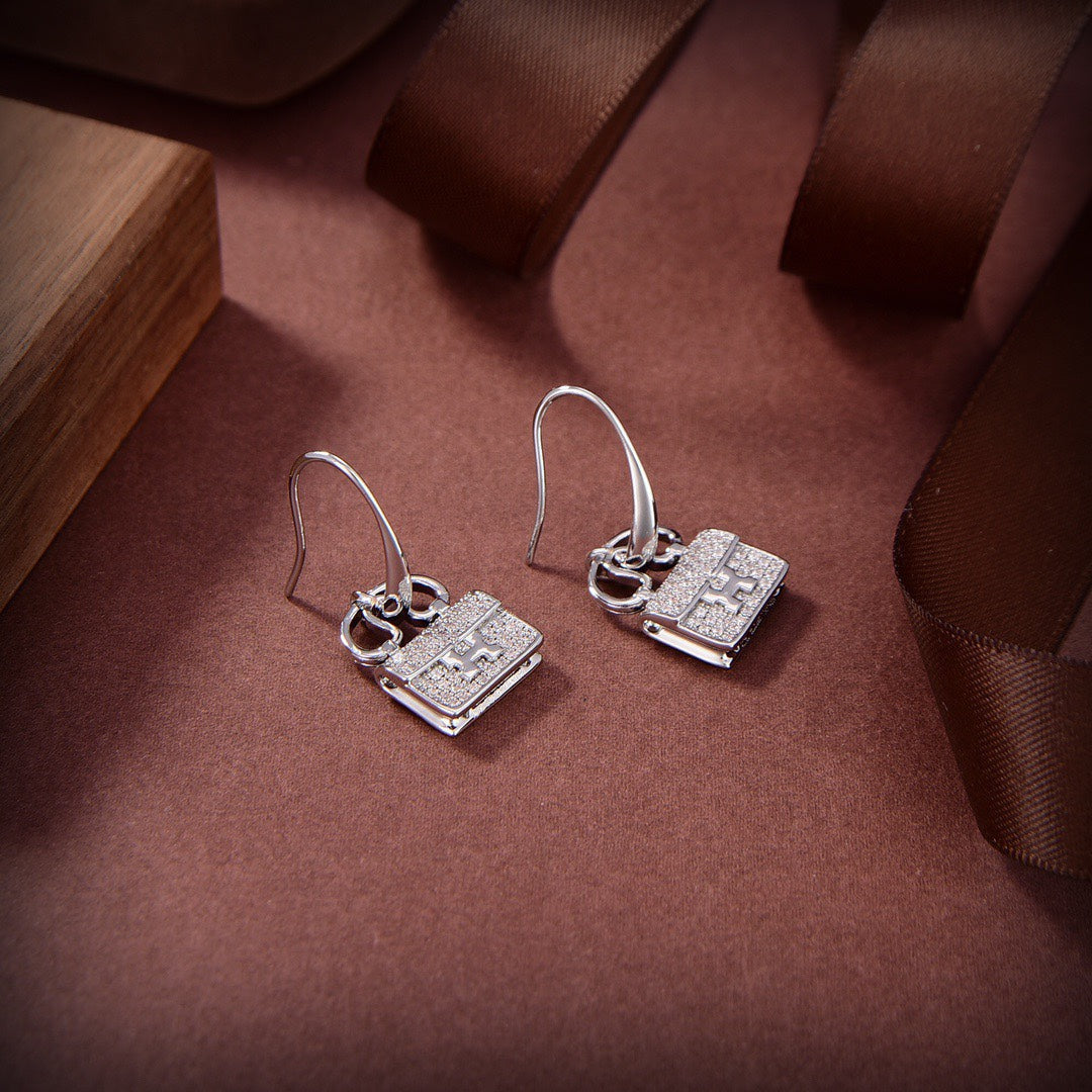[Glow Jewelry]KELLY DIAMOND EARRINGS