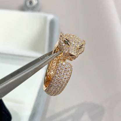 [Glow Jewelry]PANTHERE PINK GOLD DIAMOND RING
