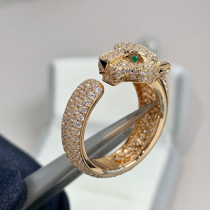 [Glow Jewelry]PANTHERE PINK GOLD DIAMOND RING