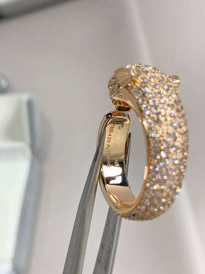 [Glow Jewelry]PANTHERE PINK GOLD DIAMOND RING