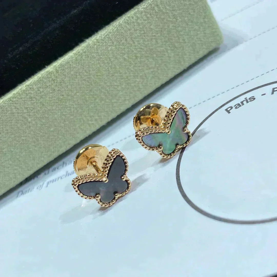 ¡®Glow Jewelry¡¯BUTTERFLY DARK MOP  EARRINGS