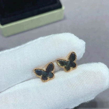 ¡®Glow Jewelry¡¯BUTTERFLY DARK MOP  EARRINGS