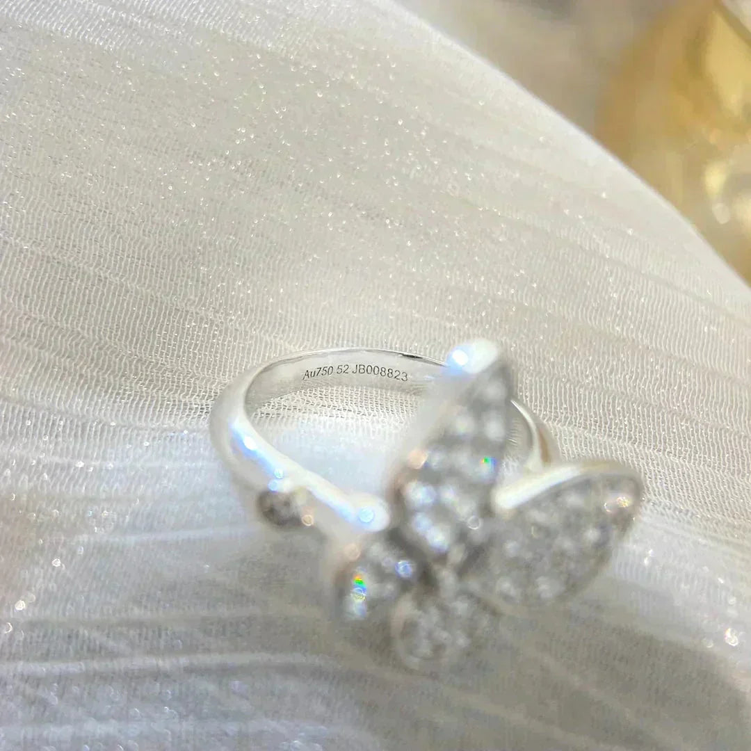 [Glow Jewelry]BUTTERFLY DIAMOND RING