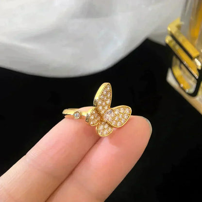 [Glow Jewelry]BUTTERFLY DIAMOND RING