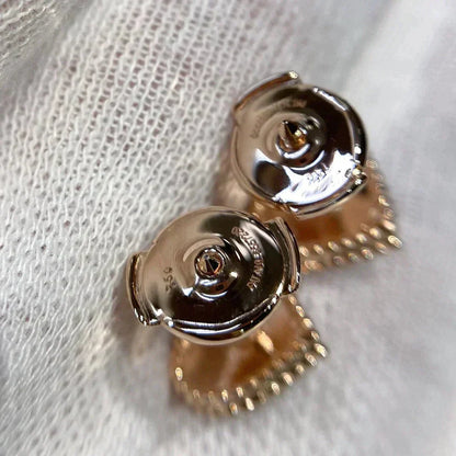 [Glow Jewelry]HEART CARNELIAN STUD EARRINGS
