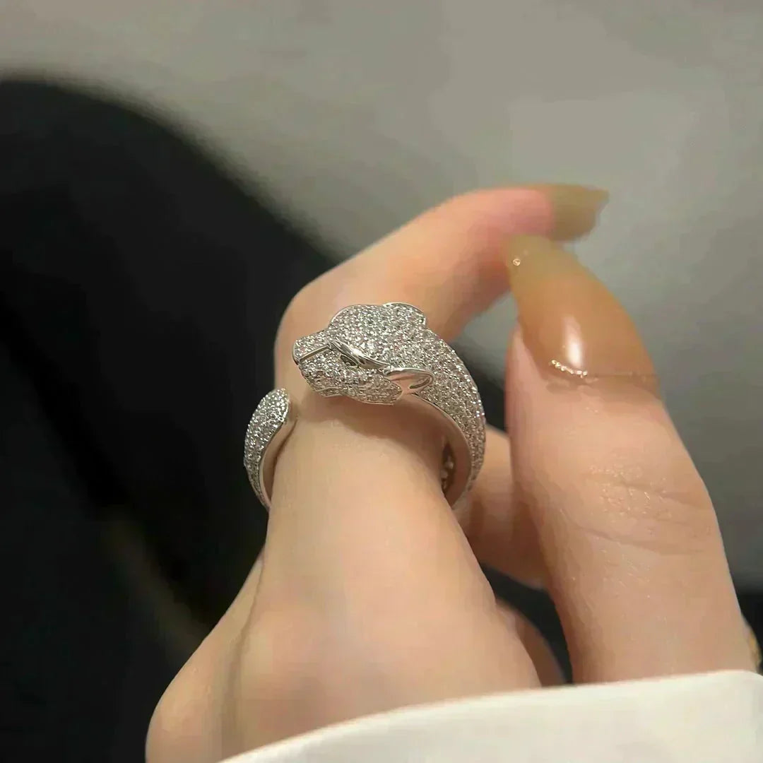 [Glow Jewelry]PANTHERE 5.5MM ALL DIAMOND RING