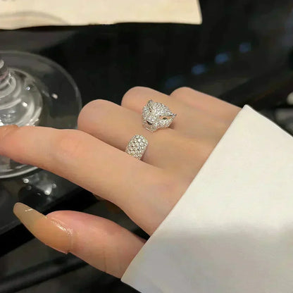 [Glow Jewelry]PANTHERE 5.5MM ALL DIAMOND RING