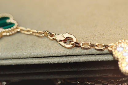 [Glow Jewelry]CLOVER 20 MOTIFS ONYX ROSE GOLD