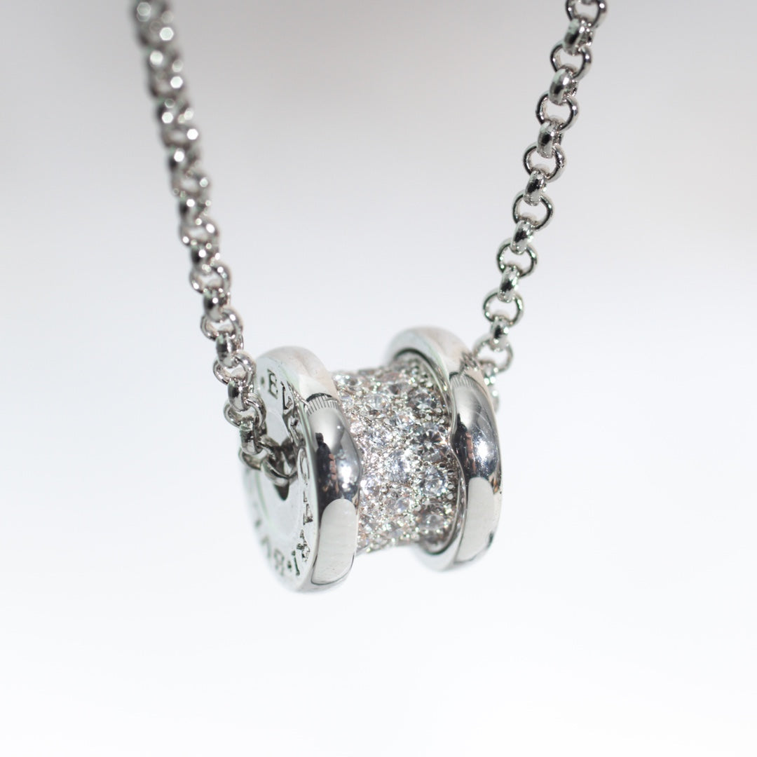 [Glow Jewelry]ZERO 1 SILVER DIAMOND NECKLACE