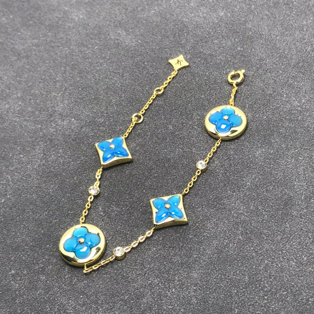 ¡®Glow Jewelry¡¯STAR AND SUN TURQUOISE 4 MOTIFS 3 DIAMONDS