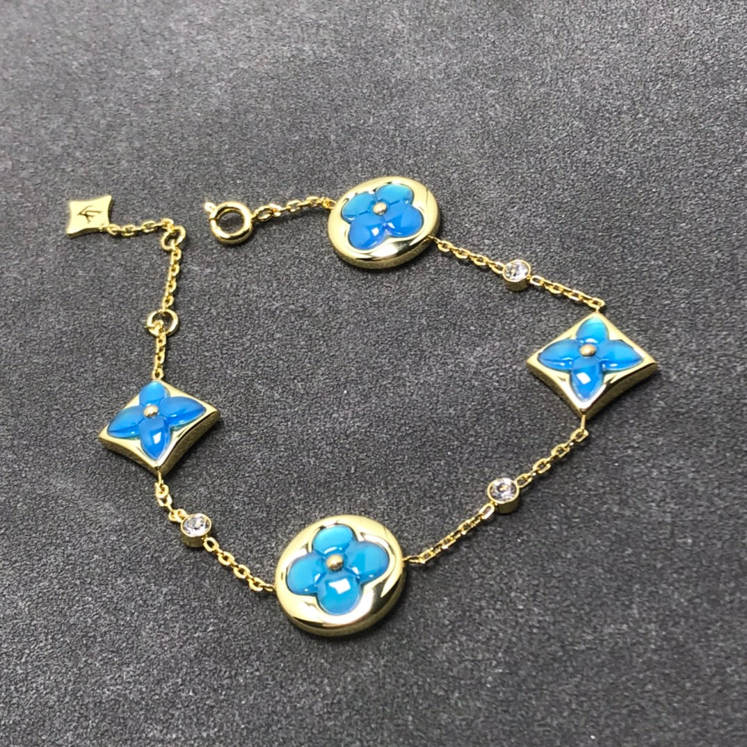 [Glow Jewelry]STAR AND SUN TURQUOISE 4 MOTIFS 3 DIAMONDS