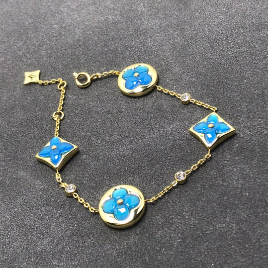 ¡®Glow Jewelry¡¯STAR AND SUN TURQUOISE 4 MOTIFS 3 DIAMONDS