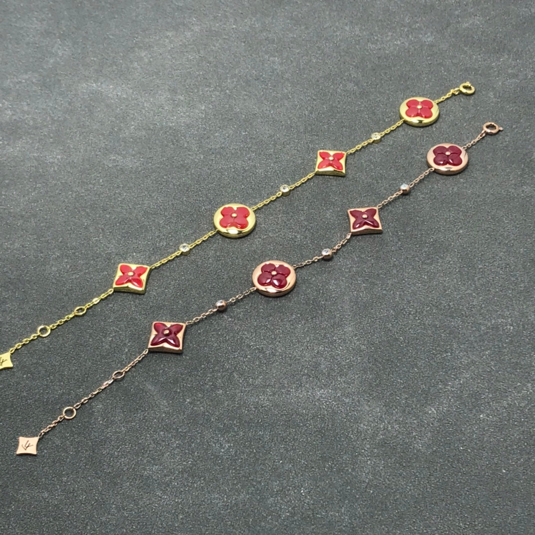 [Glow Jewelry]STAR AND SUN CARNELIAN 4 MOTIFS 3 DIAMONDS