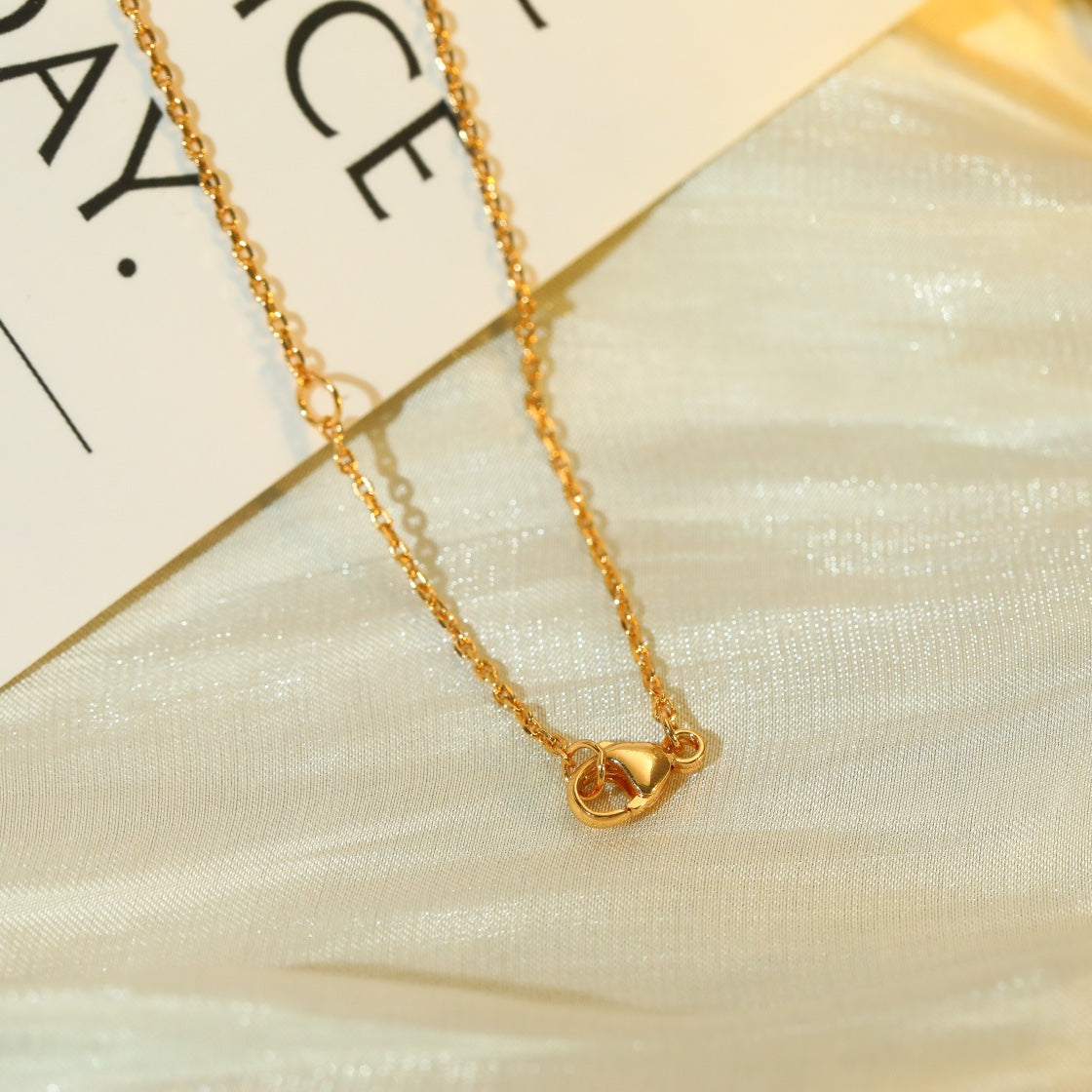 [Glow Jewelry]VOLT SILVER DIAMOND PEDANT NECKLACE