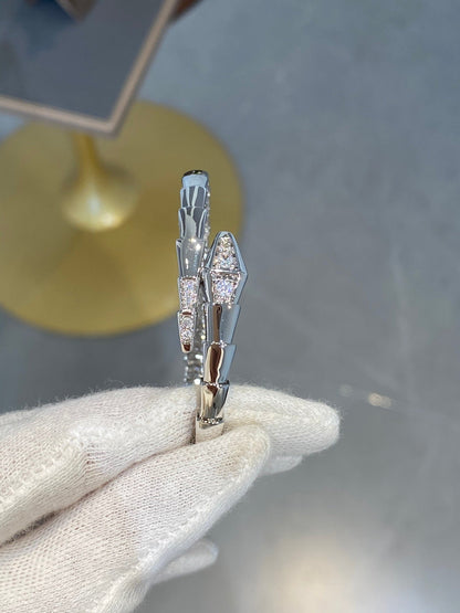 [Glow Jewelry]SERPENTI BRACELET DIAMONDS SILVER