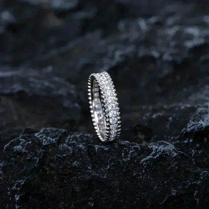 [Glow Jewelry]PERLEE DIAMOND SILVER RING