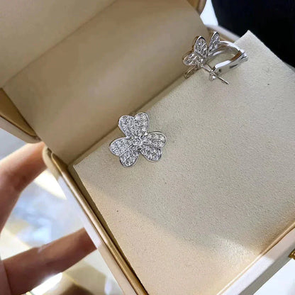¡®Glow Jewelry¡¯CLOVER COMOS DIAMOND EARRINGS SILVER