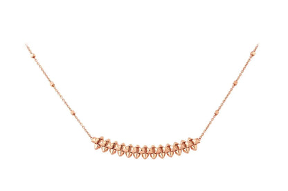 [Glow Jewelry]CLASH PINK GOLD NECKLACE