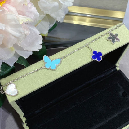 [Glow Jewelry]LUCKY SPRING SILVER BRACELET 4 MOTIF