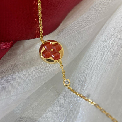 ¡®Glow Jewelry¡¯SONNENANHÄNGER-KARNEOL-ARMBAND