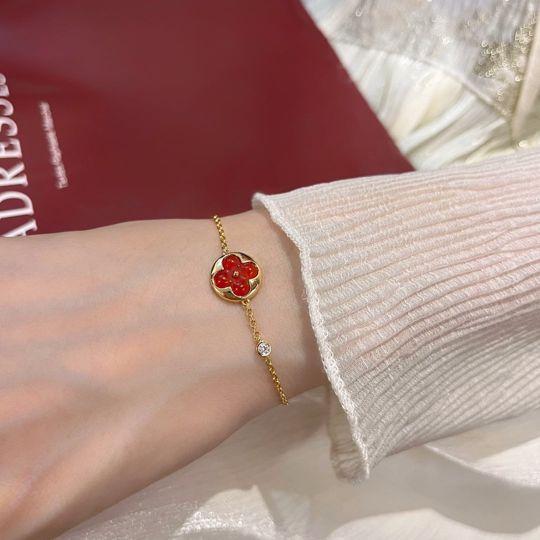 ¡®Glow Jewelry¡¯SONNENANHÄNGER-KARNEOL-ARMBAND
