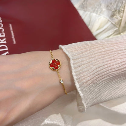 ¡®Glow Jewelry¡¯SONNENANHÄNGER-KARNEOL-ARMBAND