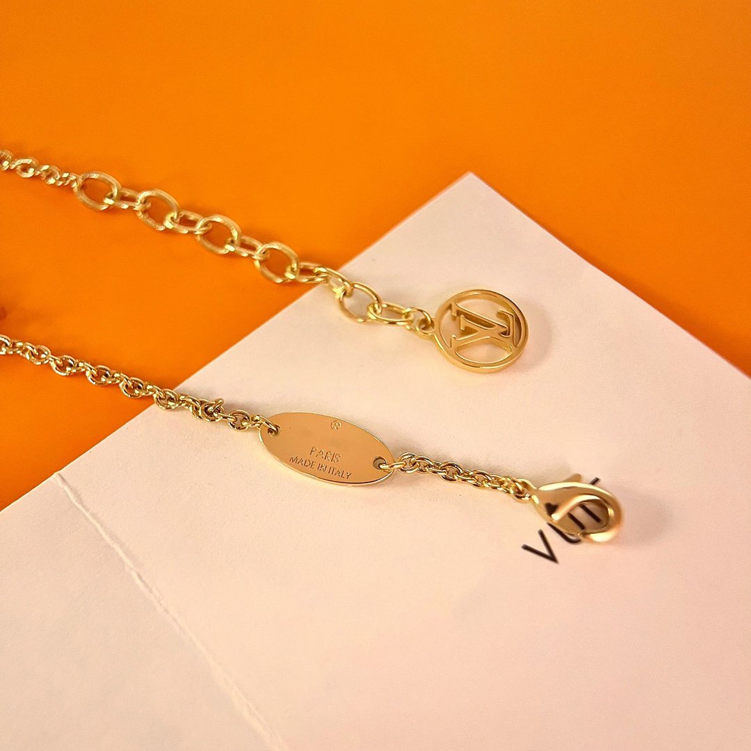 [Glow Jewelry]LOGO STAR MOTIF GOLD BRACELET