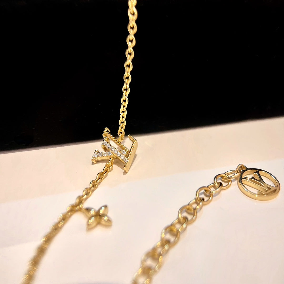 ¡®Glow Jewelry¡¯LOGO STAR MOTIF GOLD BRACELET