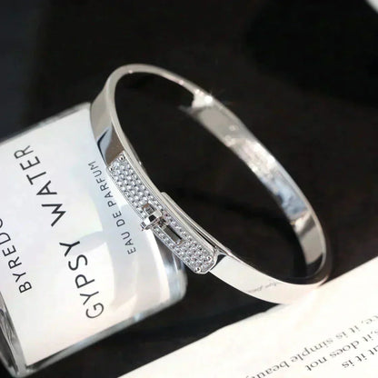 [Glow Jewelry]KELLY SILVER DIAMOND BRACELET