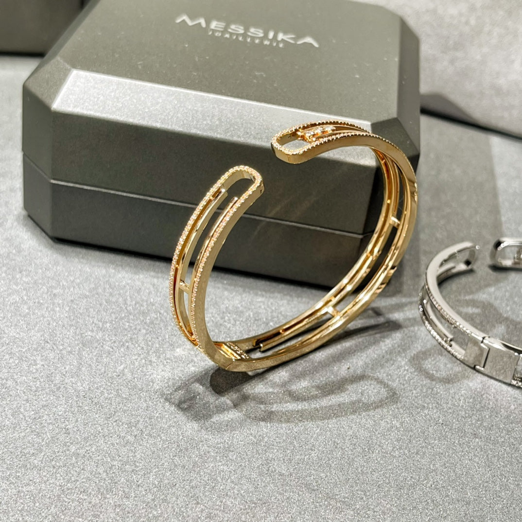 [Glow Jewelry]MOVE 10TH PAVED DIAMOND BRACELET