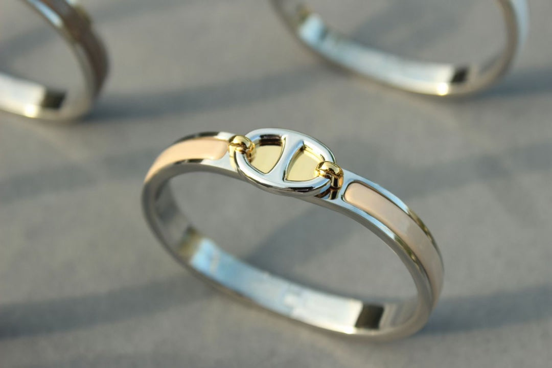 [Glow Jewelry]CLIC CHAINE SILVER BRACELET