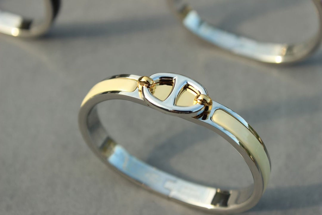 [Glow Jewelry]CLIC CHAINE SILVER BRACELET