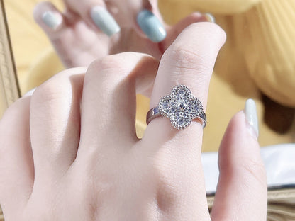 [Glow Jewelry]CLOVER DIAMOND RING