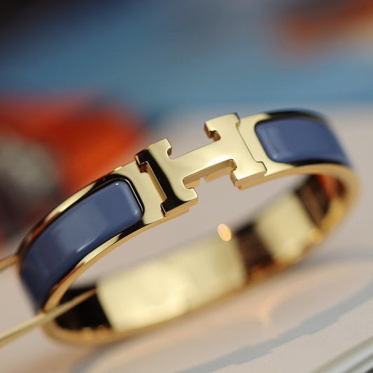 [Glow Jewelry]H BRACELET 12MM BLUE GRAY