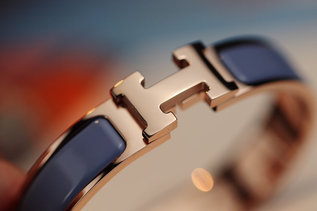 [Glow Jewelry]H BRACELET 12MM BLUE GRAY