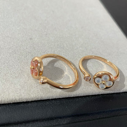 [Glow Jewelry]SUN 1 DIAMOND PINK MOP RING